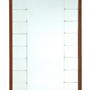 SCANDINAVIAN MID CENTURY WALL MIRROR BY GLAS AND TRA