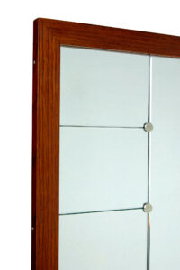 Scandinavian Mid Century Wall Mirror by Glas and Tra — thumbnail 6