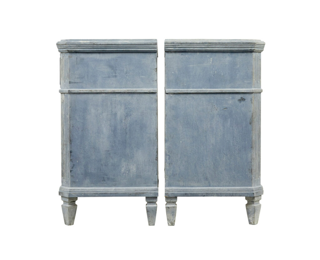 Swedish Pair of 19th Century Gustavian Influenced Chest of Drawers — image 8