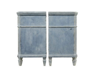 Swedish Pair of 19th Century Gustavian Influenced Chest of Drawers — thumbnail 8