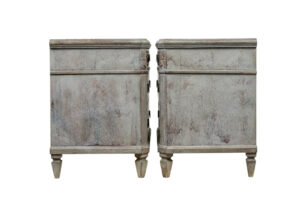 19th Century Pair of Swedish Hand Painted Chest of Drawers — thumbnail 6