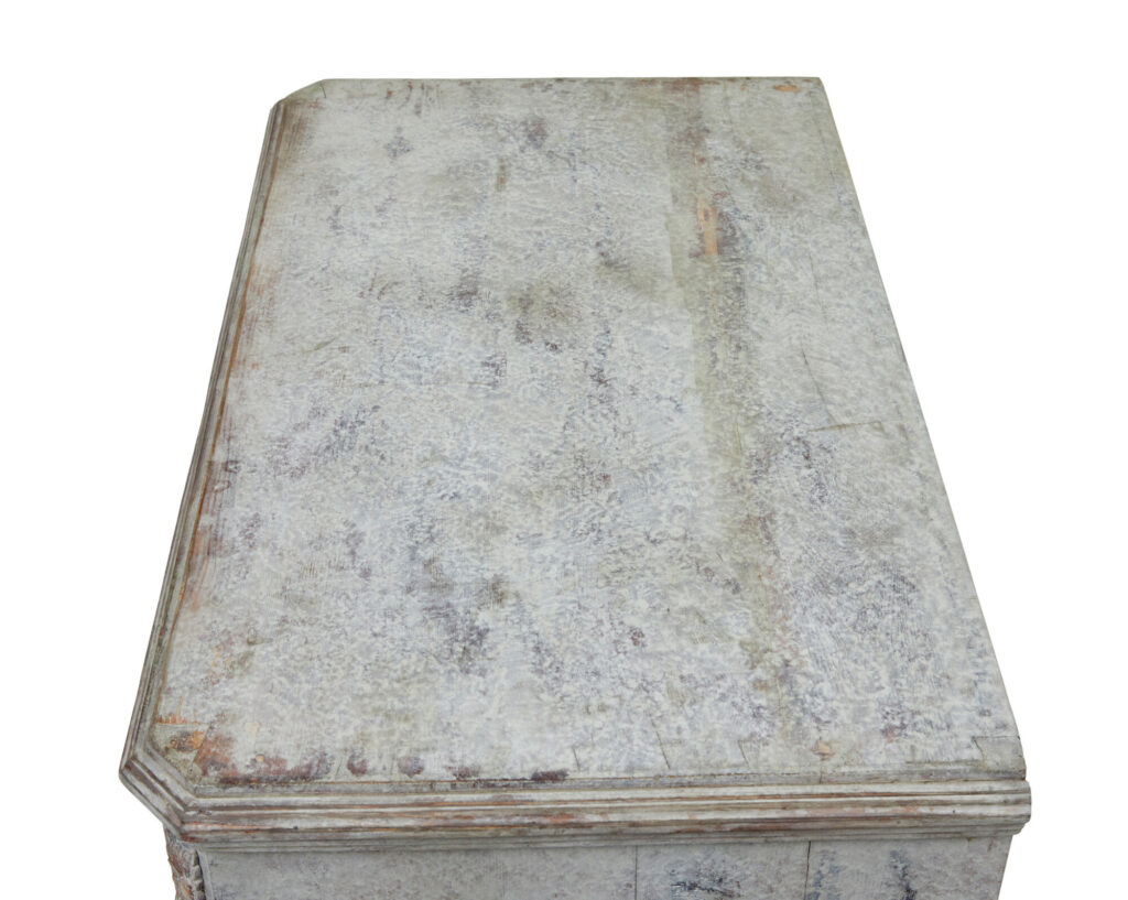 19th Century Pair of Swedish Hand Painted Chest of Drawers — image 4