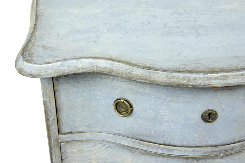 Pair of 19th Century Painted Swedish Commodes — image 6