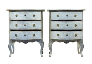 Pair of 19th Century Painted Swedish Commodes — thumbnail 5