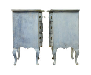 Pair of 19th Century Painted Swedish Commodes — thumbnail 2