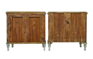 19th Century Pair of Hand Painted Swedish Chest of Drawers — thumbnail 6