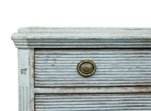 19th Century Pair of Hand Painted Swedish Chest of Drawers — thumbnail 5