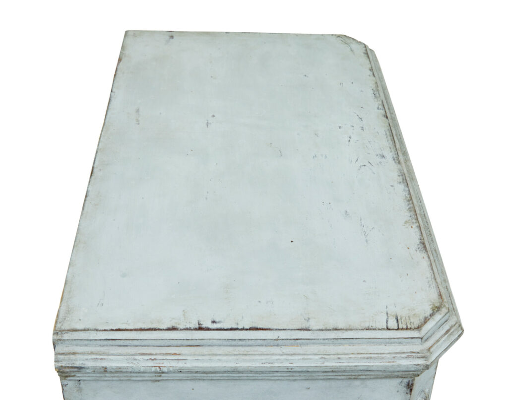 19th Century Pair of Hand Painted Swedish Chest of Drawers — image 4