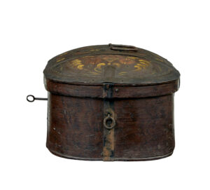 Decorative Traditional 19th Century Hand Painted Swedish Box — thumbnail 6