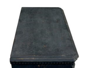 Swedish Pair of 19th Century Black Painted Commodes — thumbnail 3