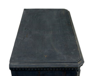 Swedish Pair of 19th Century Black Painted Commodes — thumbnail 2