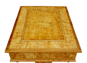 19th Century Scandinavian Burr Birch and Elm Occasional Table — thumbnail 5