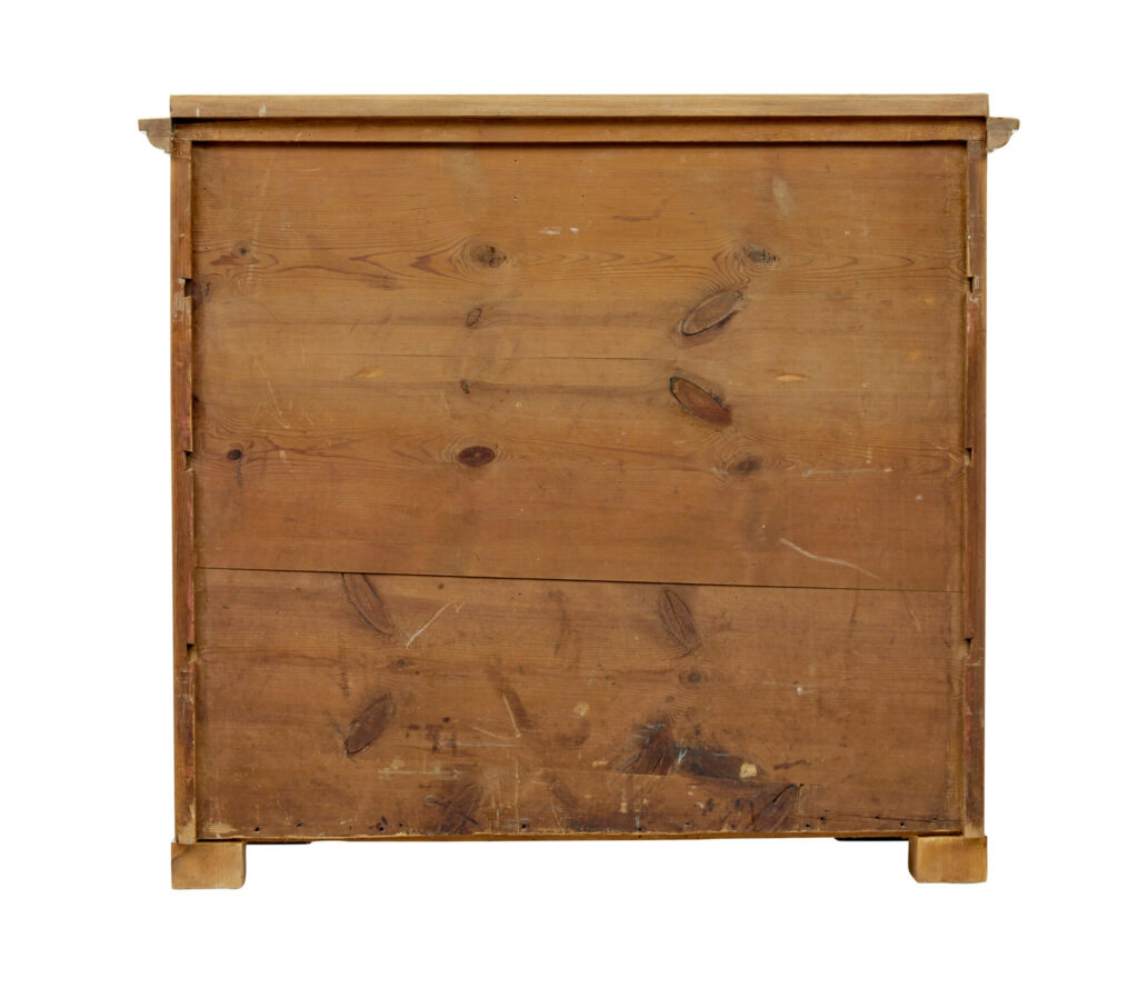 19th Century Swedish Biedermeier Secretaire Chest of Drawers — image 7