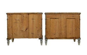 Pair of 19th Century Painted Swedish Chest of Drawers — thumbnail 8