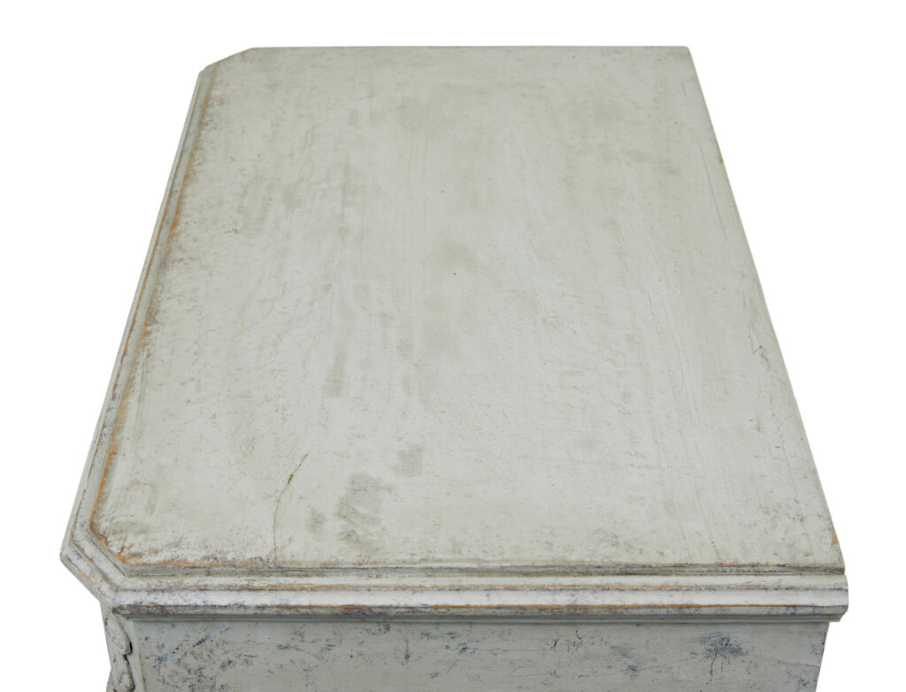 Pair of 19th Century Painted Swedish Chest of Drawers — image 3