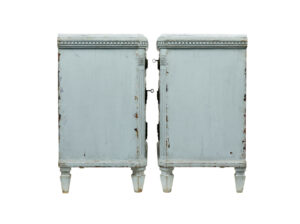 Pair of 19th Century Chest of Drawers with Faux Marble Tops — thumbnail 8