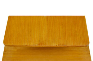 Mid Century Pair of Scandinavian Elm Bedside Tables — thumbnail 2