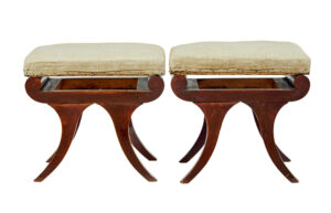 Pair of Mid 19th Century Scandinavian Empire Stools — thumbnail 5