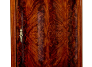 Scandinavian Pair of 19th Century Serpentine Shaped Cupboards — thumbnail 6