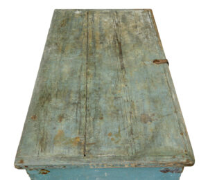 Mid 19th Century Swedish Painted Pine Coffer — thumbnail 5