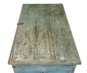 Mid 19th Century Swedish Painted Pine Coffer — thumbnail 4