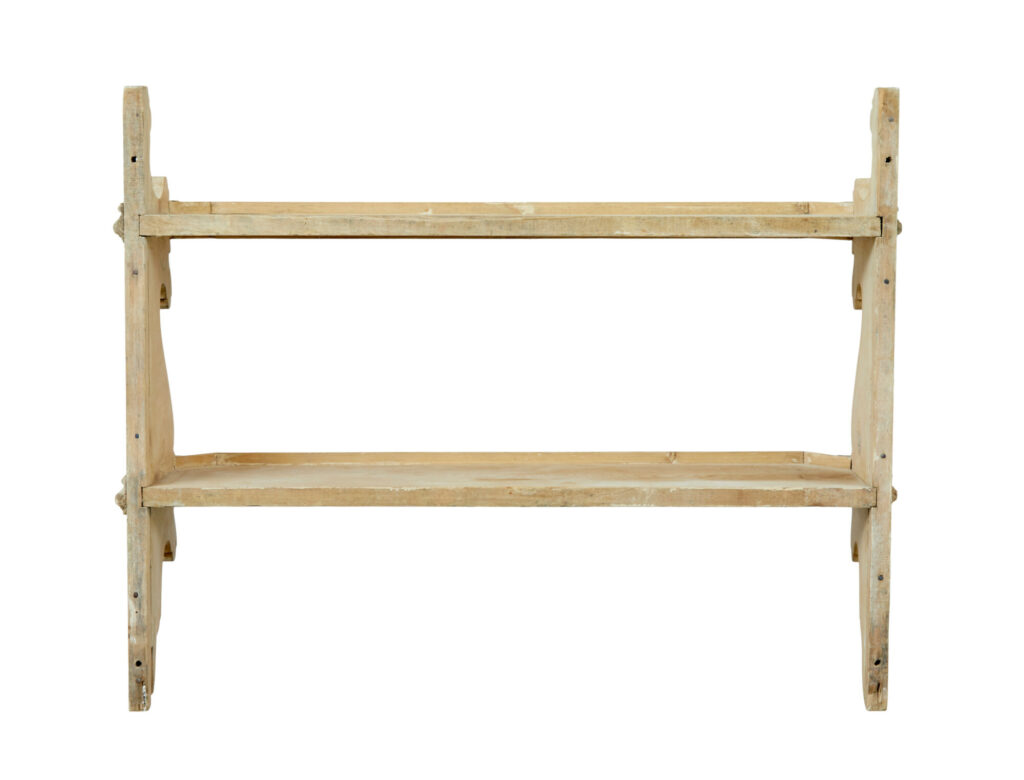 Mid 19th Century Scandinavian Pine Wall Shelves — image 5