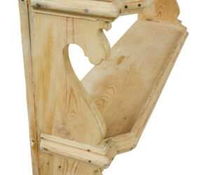 Mid 19th Century Scandinavian Pine Wall Shelves — thumbnail 3