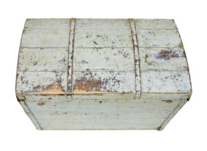 Scandinavian 19th Century Small Dome Top Trunk — thumbnail 9