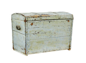 SCANDINAVIAN 19TH CENTURY SMALL DOME TOP TRUNK