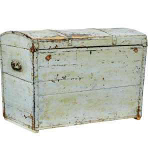 SCANDINAVIAN 19TH CENTURY SMALL DOME TOP TRUNK
