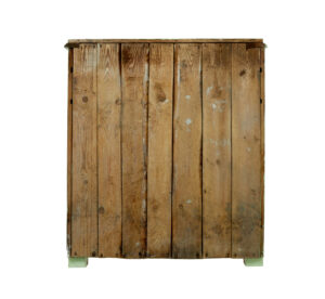 Scandinavian 19th Century Green Painted Kitchen Cupboard — thumbnail 3
