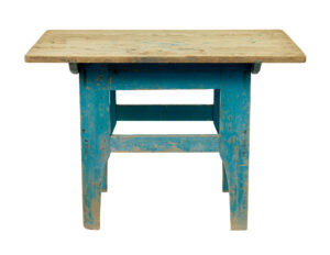 19th Century Swedish Painted Pine Side Table — thumbnail 7