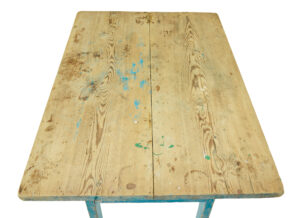 19th Century Swedish Painted Pine Side Table — thumbnail 5