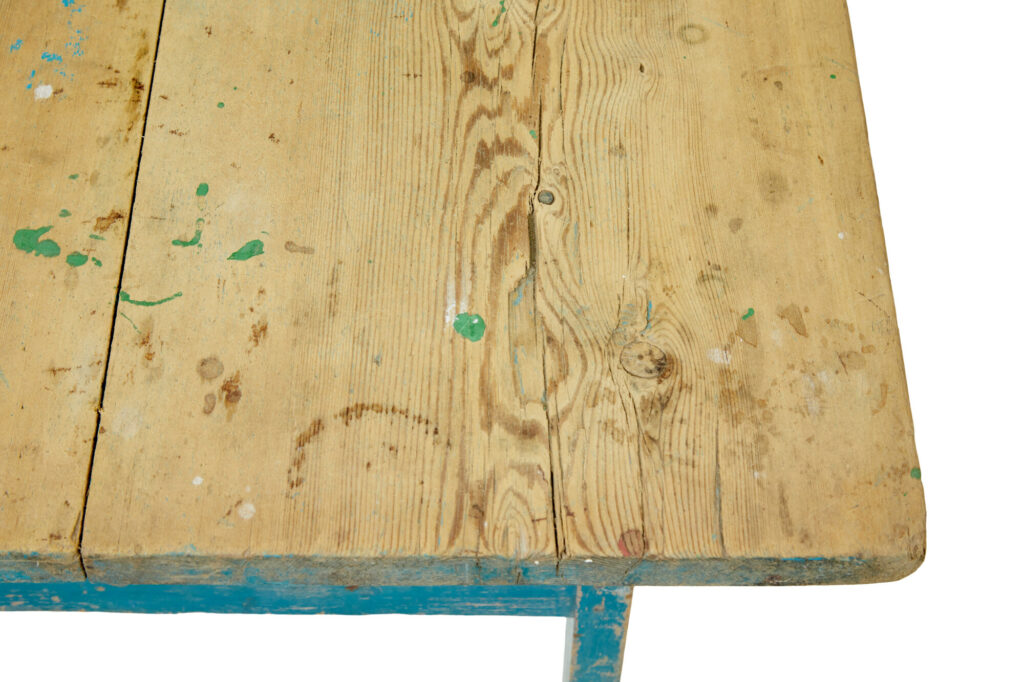 19th Century Swedish Painted Pine Side Table — image 4