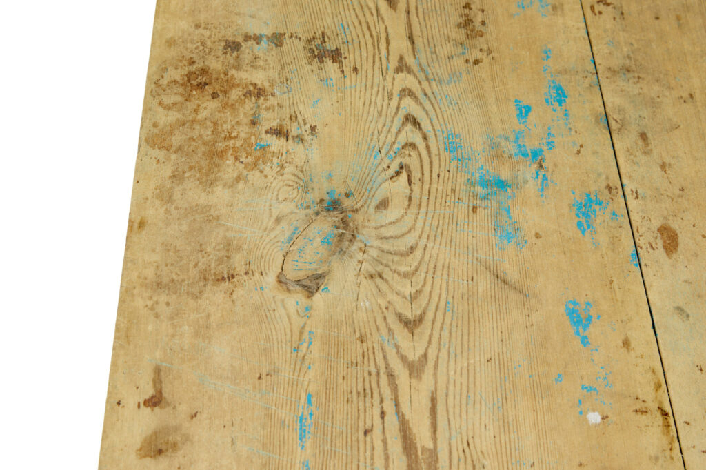 19th Century Swedish Painted Pine Side Table — image 3