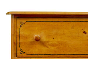 Simulated Birch Hand Painted Chest of Drawers by Gemla Fabrikers — thumbnail 8