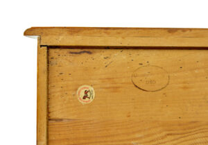 Simulated Birch Hand Painted Chest of Drawers by Gemla Fabrikers — thumbnail 7