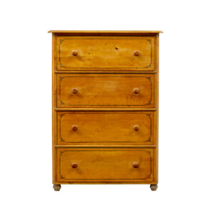 Simulated Birch Hand Painted Chest of Drawers by Gemla Fabrikers — thumbnail 6