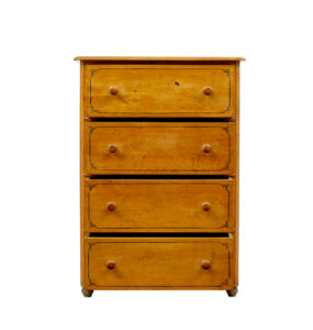 Simulated Birch Hand Painted Chest of Drawers by Gemla Fabrikers — thumbnail 5
