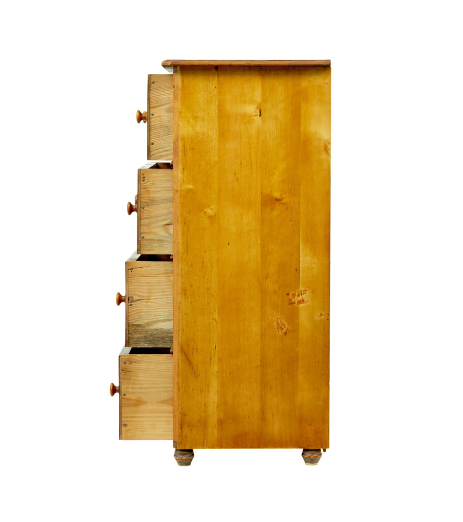 Simulated Birch Hand Painted Chest of Drawers by Gemla Fabrikers — image 4