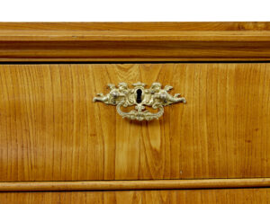 Pair of Mid 19th Century Swedish Carved Elm Chest of Drawers — thumbnail 8