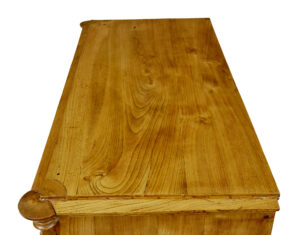 Pair of Mid 19th Century Swedish Carved Elm Chest of Drawers — thumbnail 4