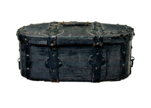 Scandinavian 19th Century Folk Art Handmade Pine Box — thumbnail 5