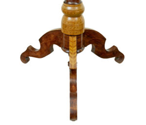 19th Century Italian Inlaid Walnut Sorrento Table — thumbnail 6