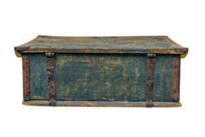 19th Century Hand Painted Rustic Swedish Box — thumbnail 6