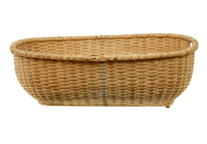 Large 19th Century Hand Woven and Pine Basket — thumbnail 2