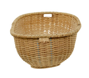 Large 19th Century Hand Woven and Pine Basket — thumbnail 6
