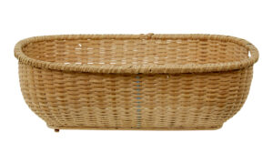 Large 19th Century Hand Woven and Pine Basket — thumbnail 5
