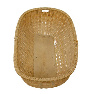 Large 19th Century Hand Woven and Pine Basket — thumbnail 4