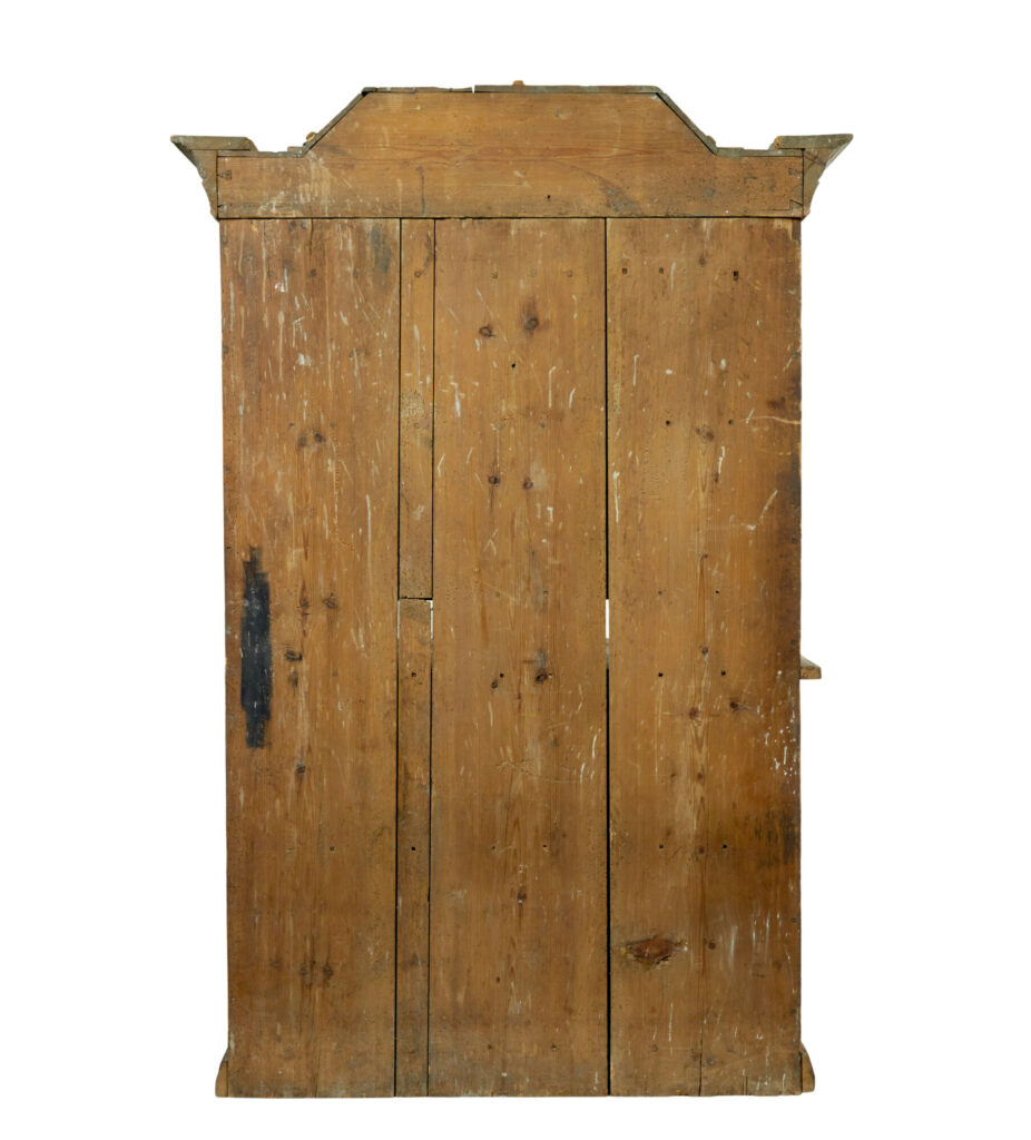 Early 19th Century Hand Painted Swedish Folk Art Cupboard — image 10